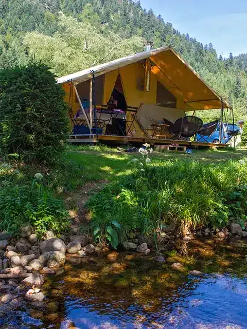 Camping pas cher dans les Vosges.